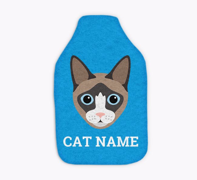 Name And Icon: Personalized {breedFullName} Hot Water Bottle